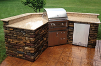 During Your Leisure - Enjoy Outdoor Kitchens and Fireplaces