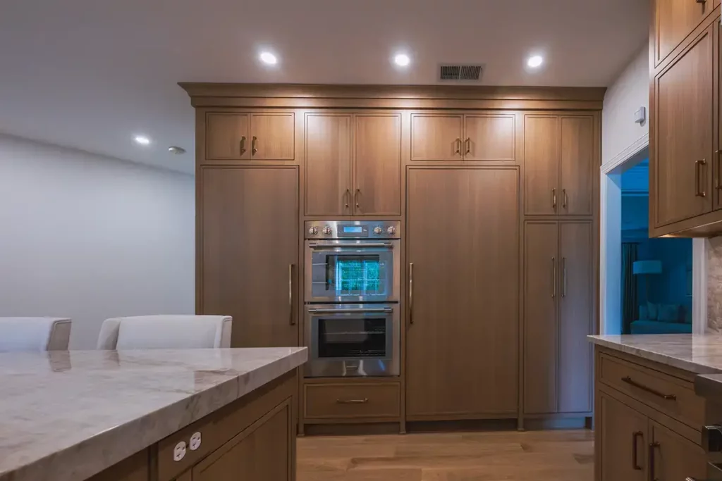 custom cabinet in a kosher kitchen